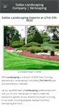 Mobile Screenshot of dfwlandscaping.net